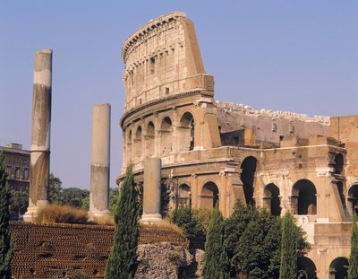 The Colosseum, built c.70-80 AD by Roman